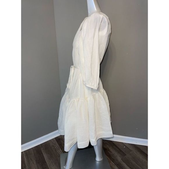 3.1 Phillip Lim Balloon-Sleeve Wrap Dress - Picture 8 of 9